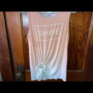 Shine tank top